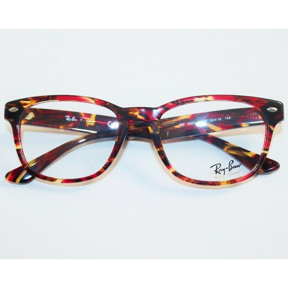 Ray-Ban Square Unisex Eyeglasses Tortoise - Picture 2 of 6